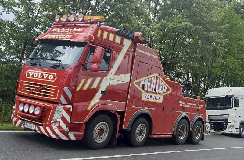 Abschleppen Lkw