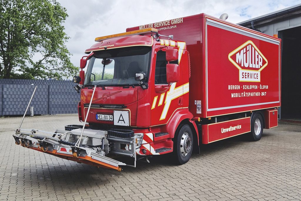 Ölspurreinigungsmaschine
