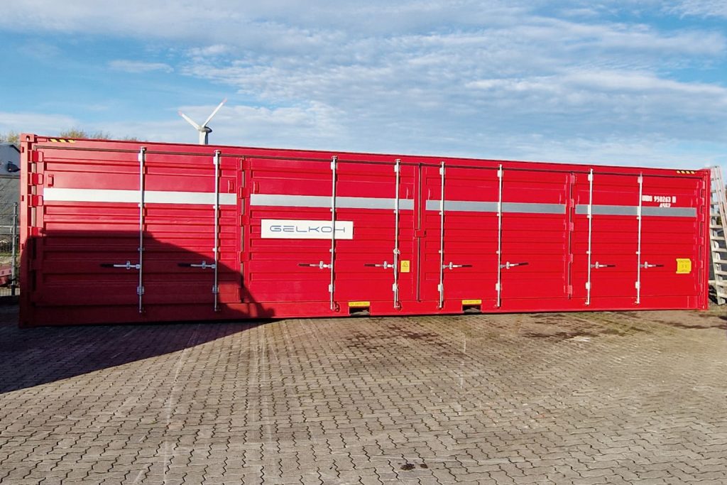 Hochvoltcontainer von außen