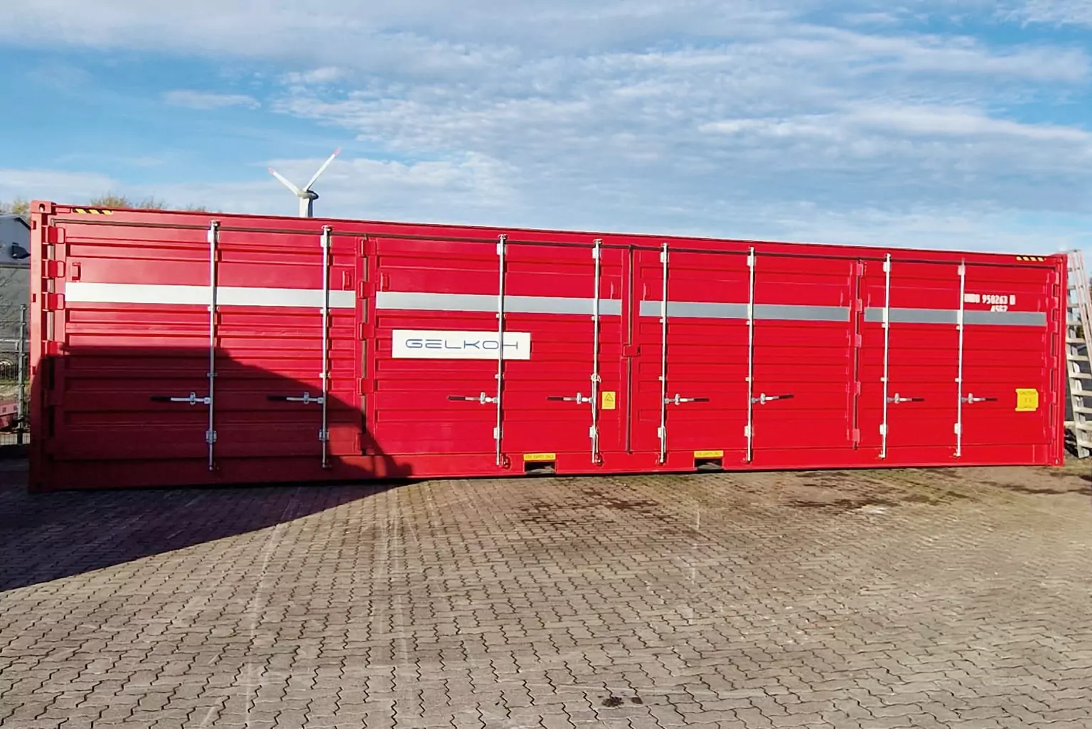Hochvoltcontainer von außen